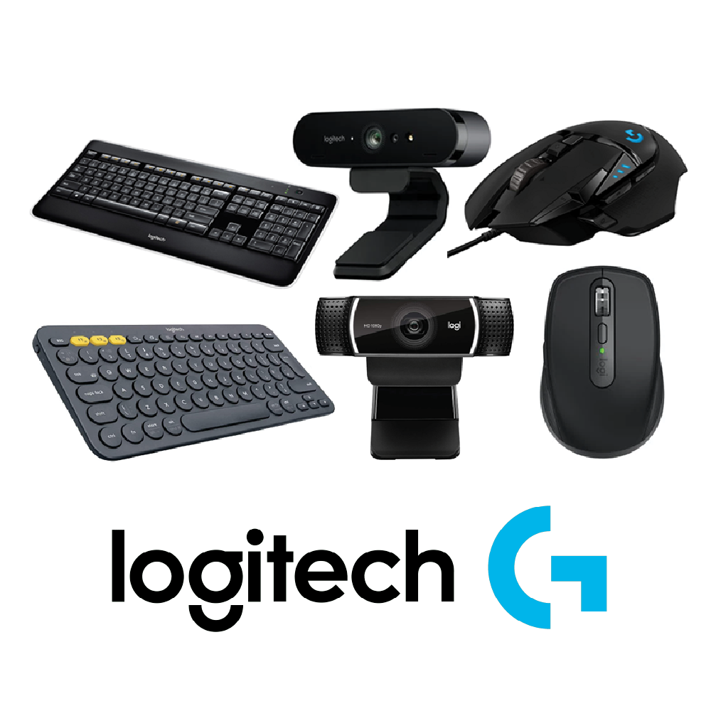 Logitech C920 HD Pro Webcam, Full HD 1080p/30fps Video Calling MK345  Wireless Combo Full-Sized Keyboard 2.4 GHz Wireless USB Receiver,  Compatible with