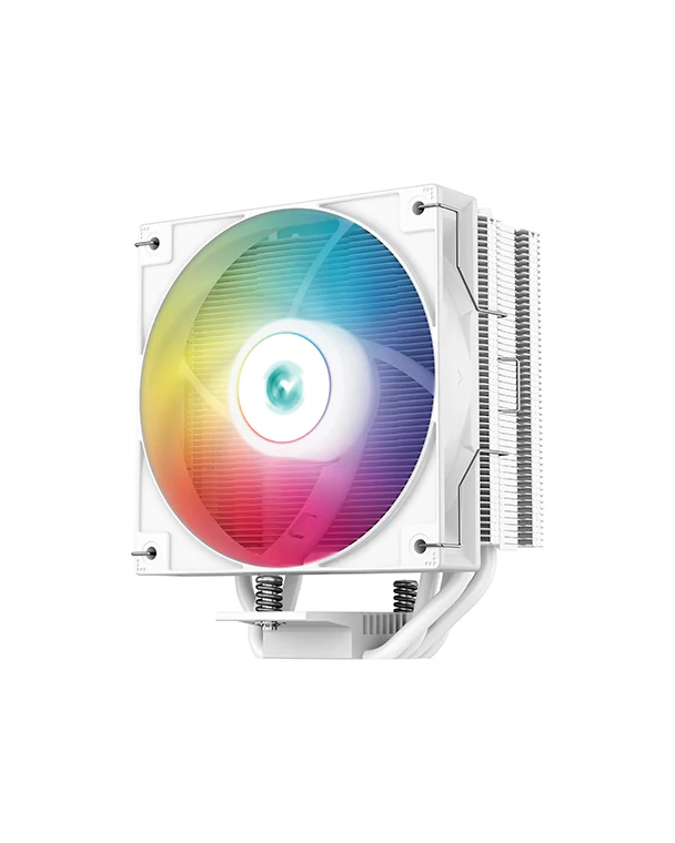 DeepCool AG400 ARGB Single-Tower CPU Cooler - White