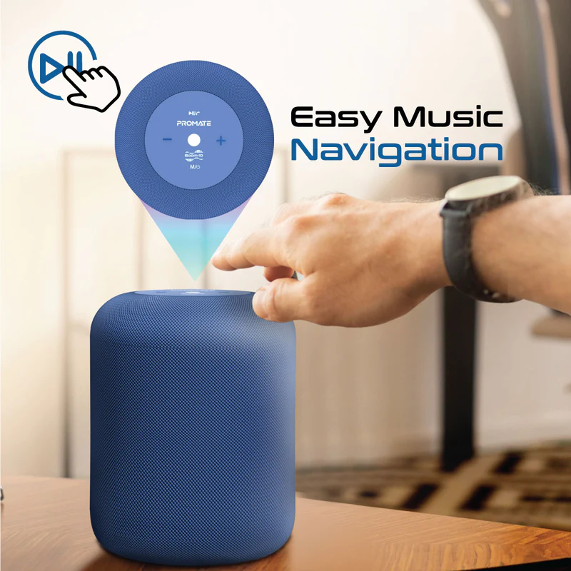 PROMATE Boom-10 BLUE 10W ProStream® Wireless HD Speaker