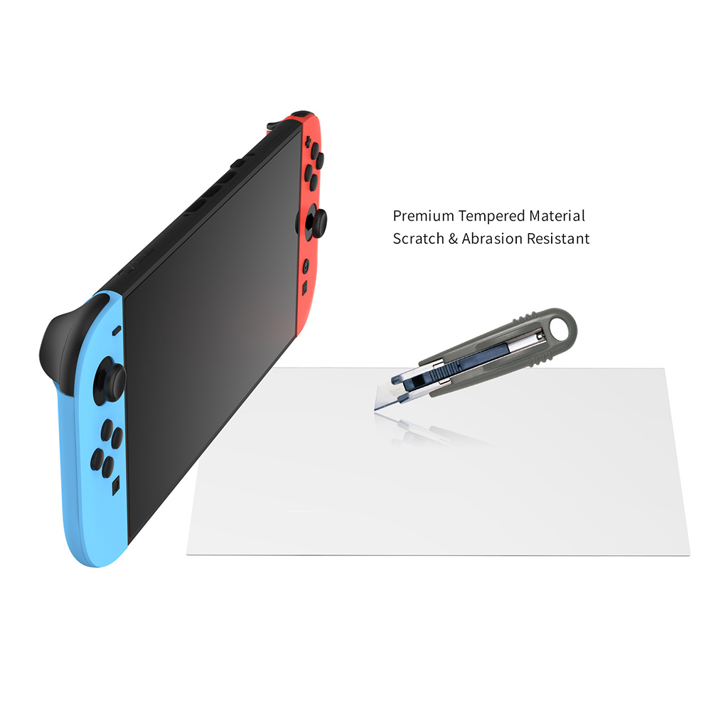 Dobe Tempered Film HD Anti-Fingerprint Screen Protector for Switch 2