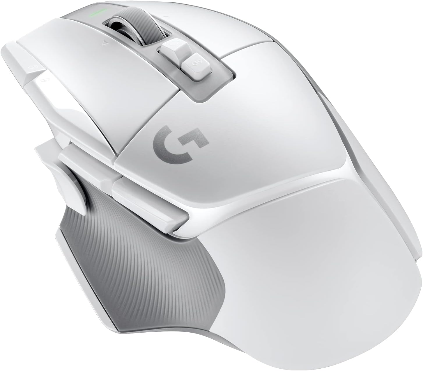 Logitech G502 X Lightspeed - LIGHTFORCE , HERO 25K - White Wireless Gaming Mouse