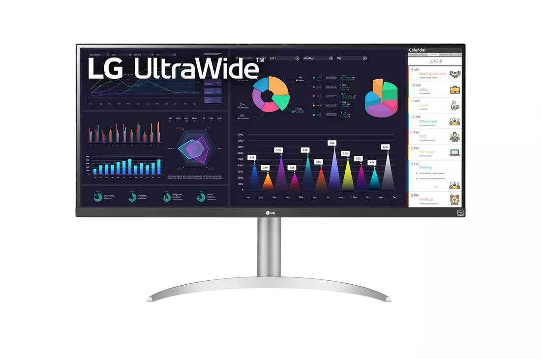LG  34'' 21:9 UltraWide™ Full HD IPS 34WQ650-B Monitor