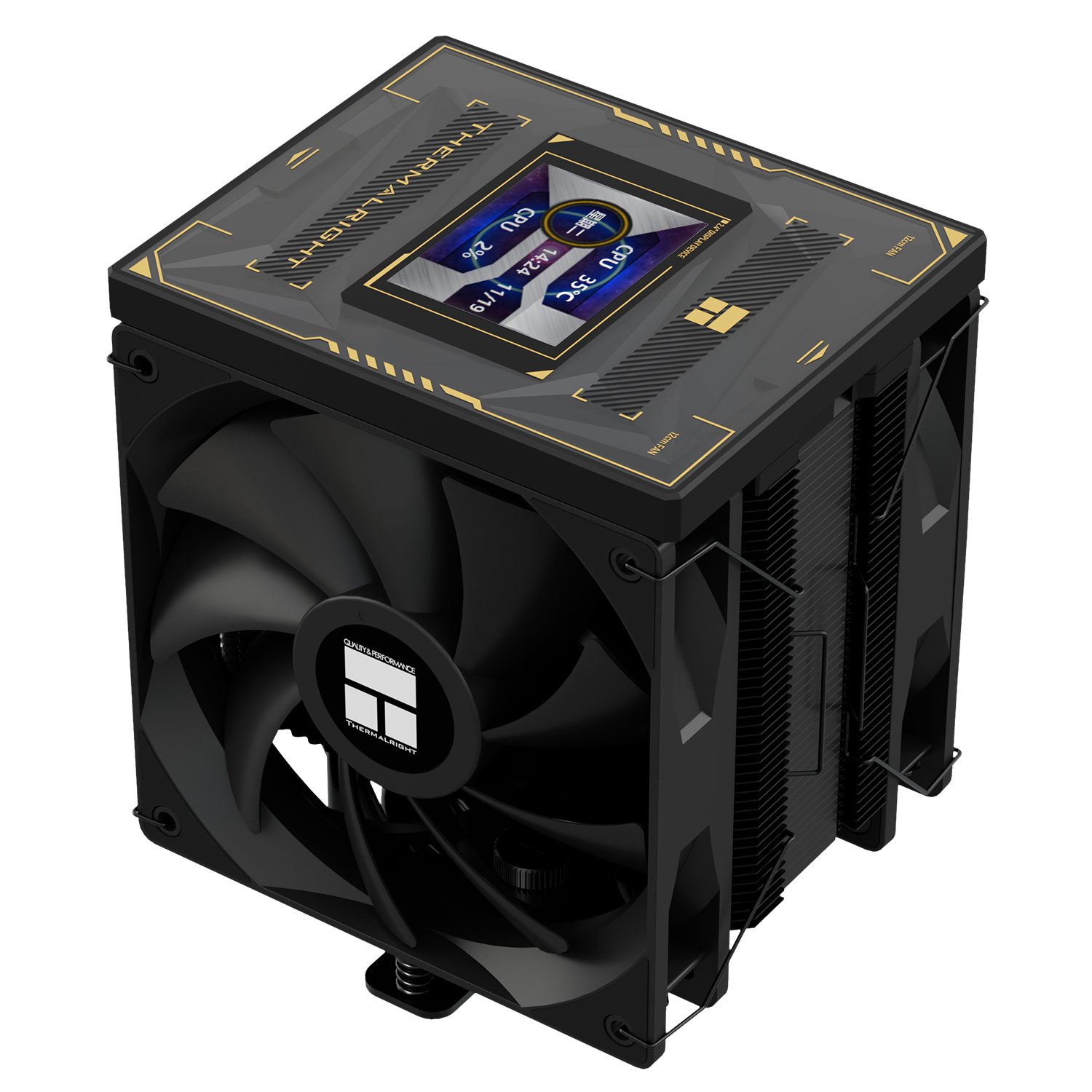 Thermalright Burst Assassin 120 Vision CPU Cooler - Black