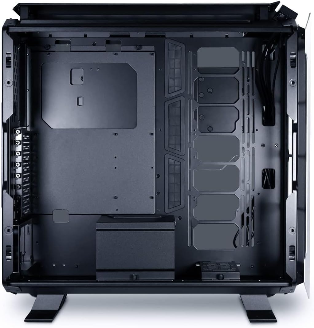 LIAN LI ODYSSEY X Open Airflow Tempered Glass Panels, Full Tower (Silver) Gaming Case
