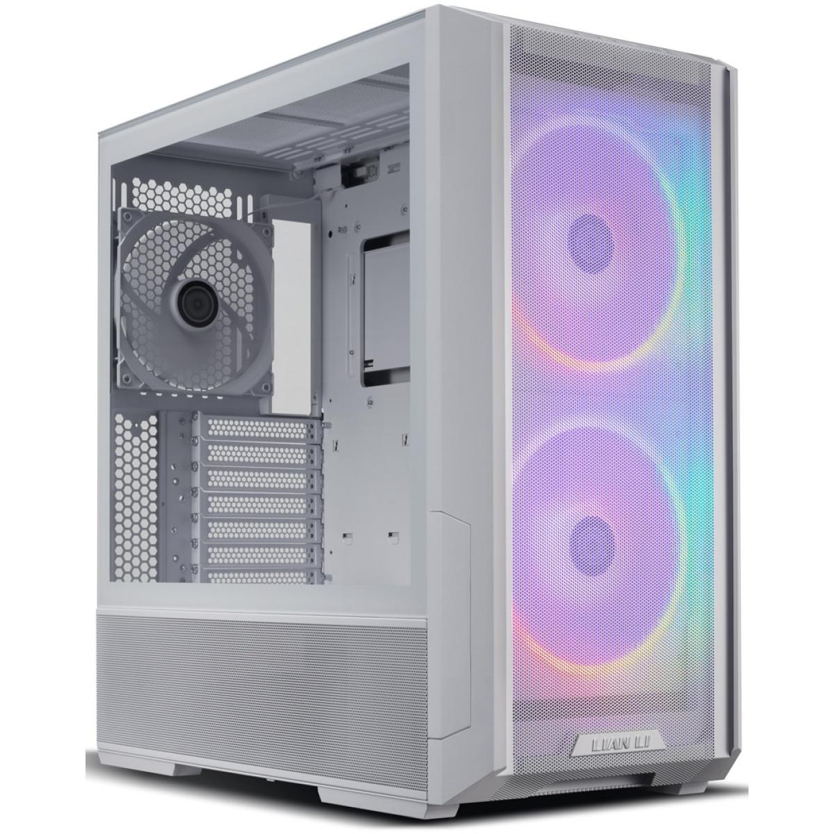 Lian Li LANCOOL 216 (216R-W) MESH (Black/White) Gaming Case