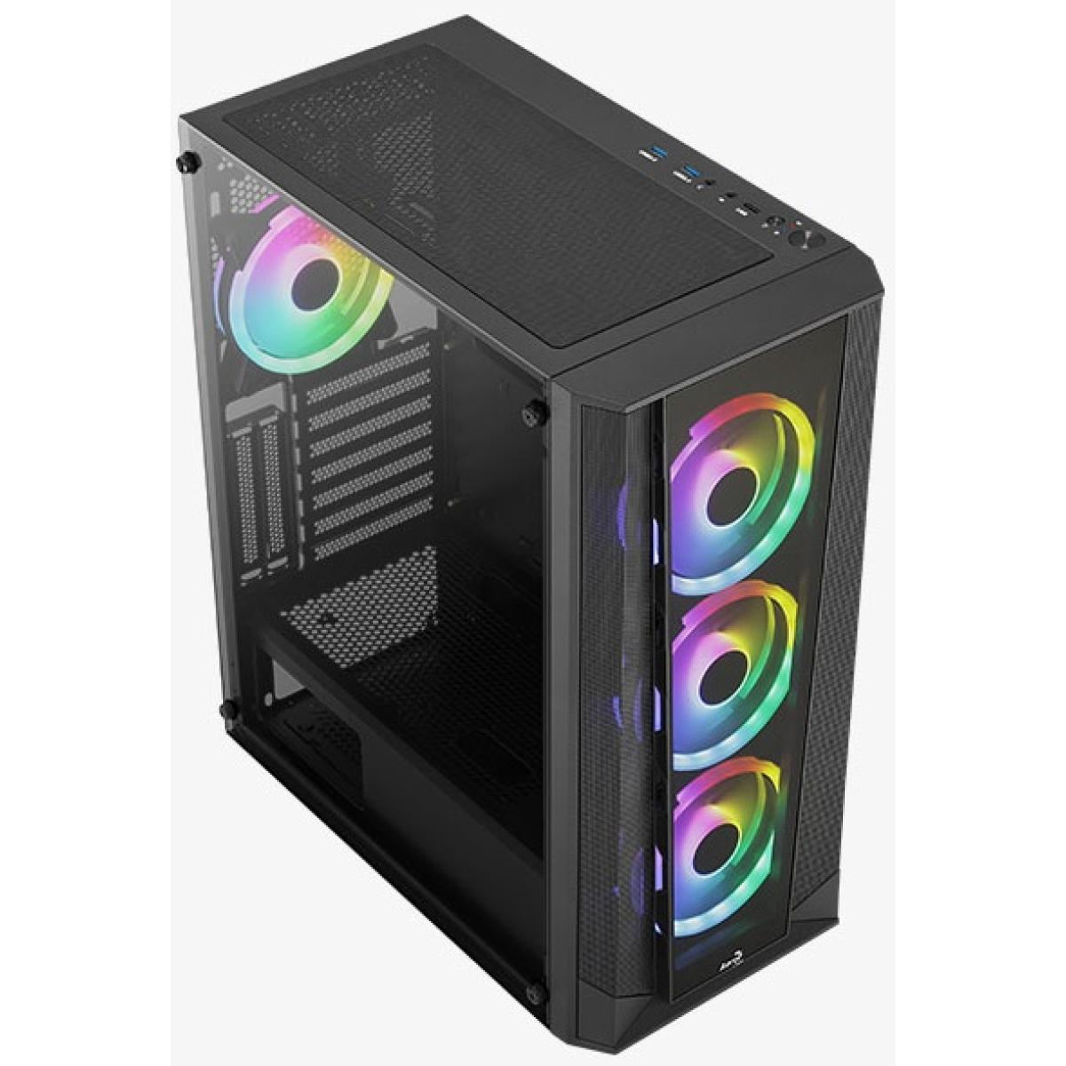 AeroCool Prism FRGB ATX Mid Tower Gaming Case