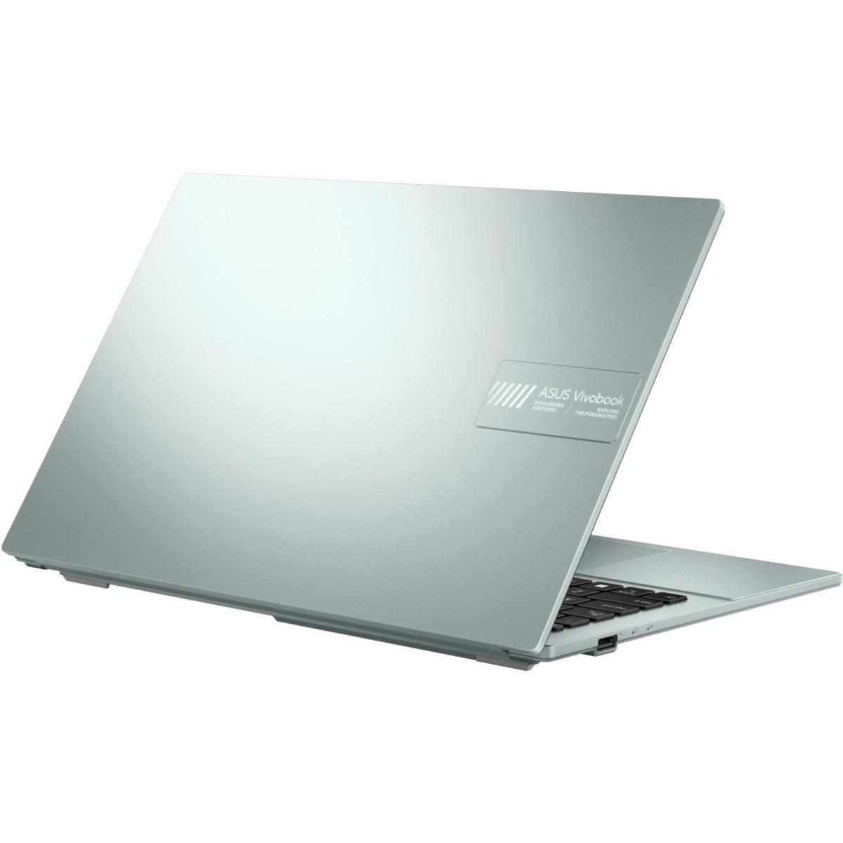 ASUS Vivobook Go 15 | Intel® Core™ i3-N305 Processor, 8GB DDR4 & 512GB SSD, 15.6-inch FHD  IPS Panel - Green Gray (ENGLISH KEYBOARD)  Laptop