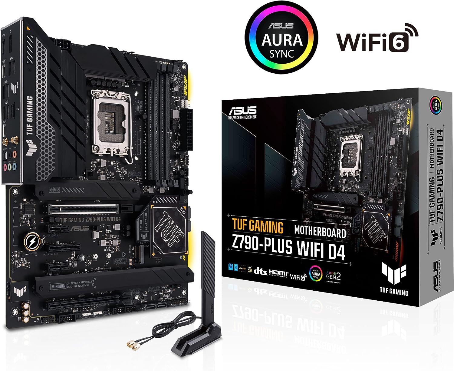 ASUS TUF GAMING Z790-PLUS WIFI D4 Motherboard