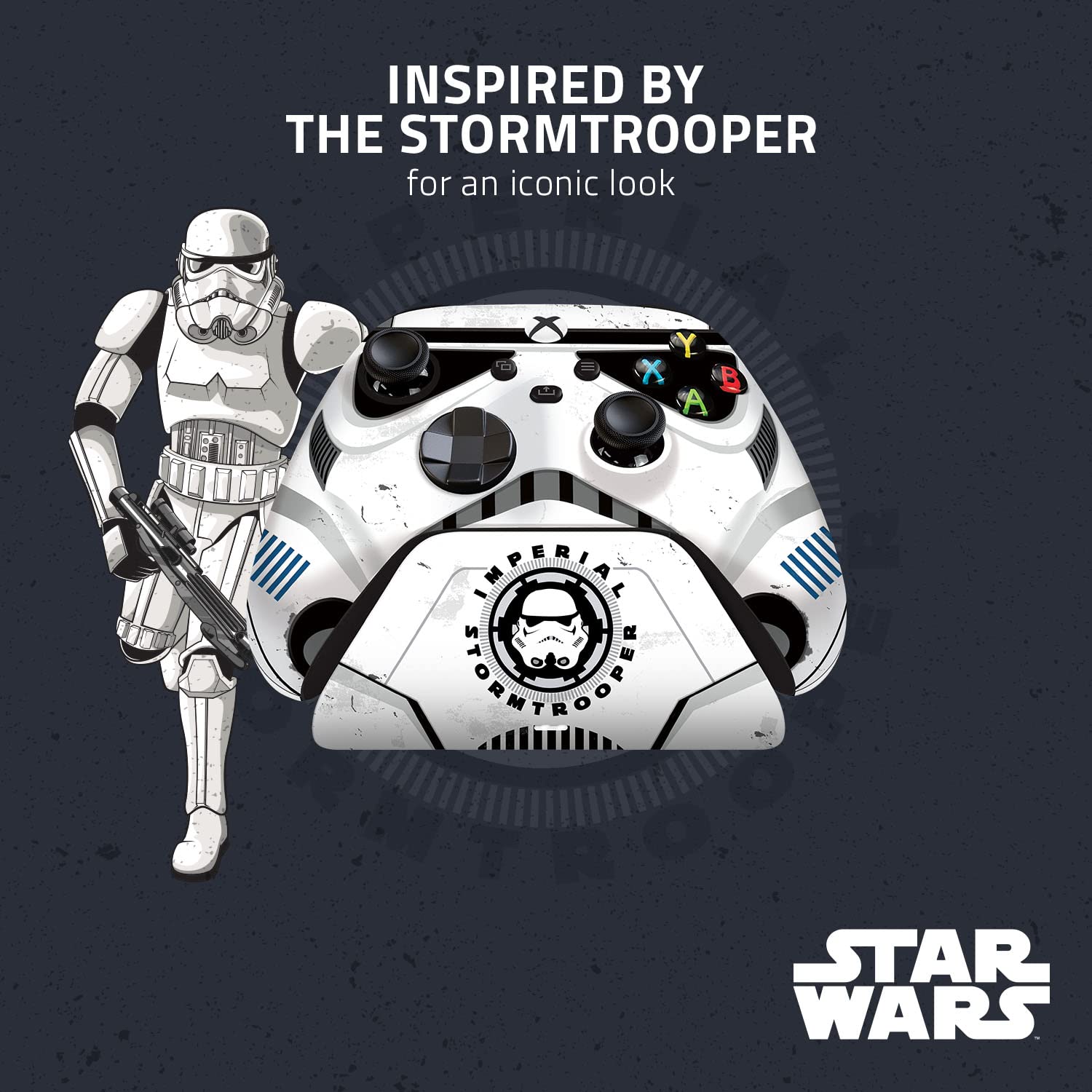 Razer Star Wars Stormtrooper Wireless Controller & Quick Charging Stand for Xbox