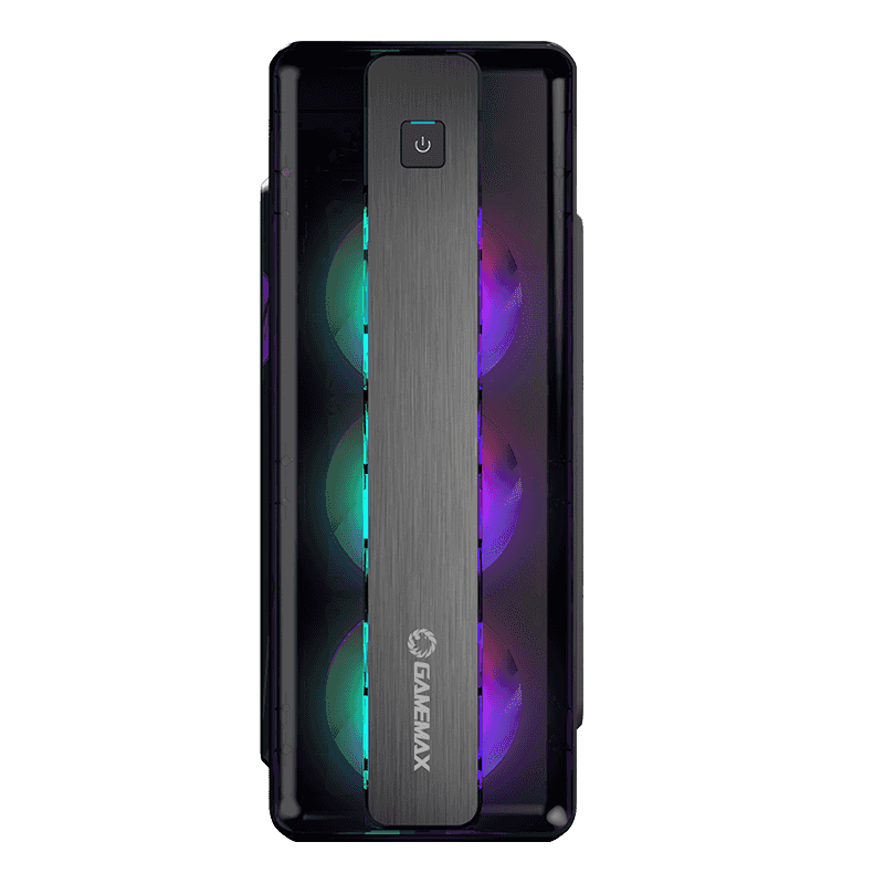 GAMEMAX MoonLight FRGB BK GAMING CASE