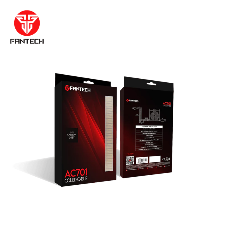 FANTECH AC701 COILED CABLE