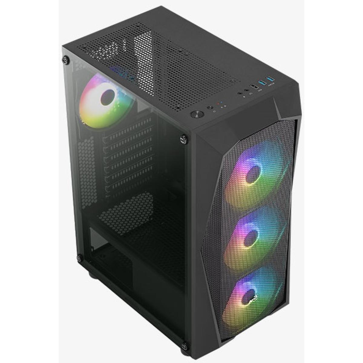 AeroCool Falcon ARGB ATX Mid Tower Gaming Case