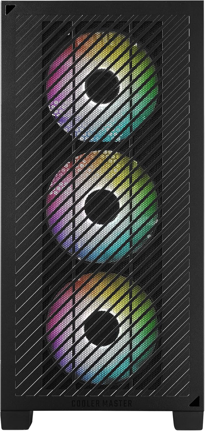 Cooler Master Elite 301 White Mini Tower - Black
