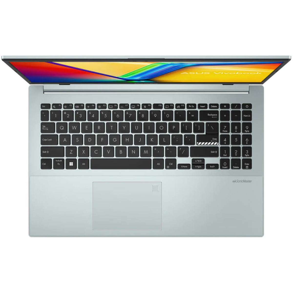 ASUS Vivobook Go 15 | Intel® Core™ i3-N305 Processor, 8GB DDR4 & 512GB SSD, 15.6-inch FHD  IPS Panel - Green Gray (ENGLISH KEYBOARD)  Laptop