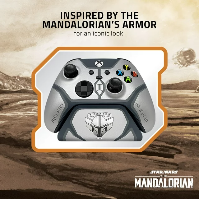 Razer Star Wars Mandalorian Wireless Controller & Quick Charging Stand for Xbox