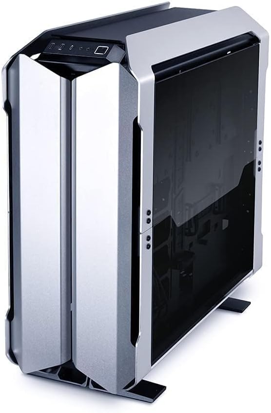 LIAN LI ODYSSEY X Open Airflow Tempered Glass Panels, Full Tower (Silver) Gaming Case