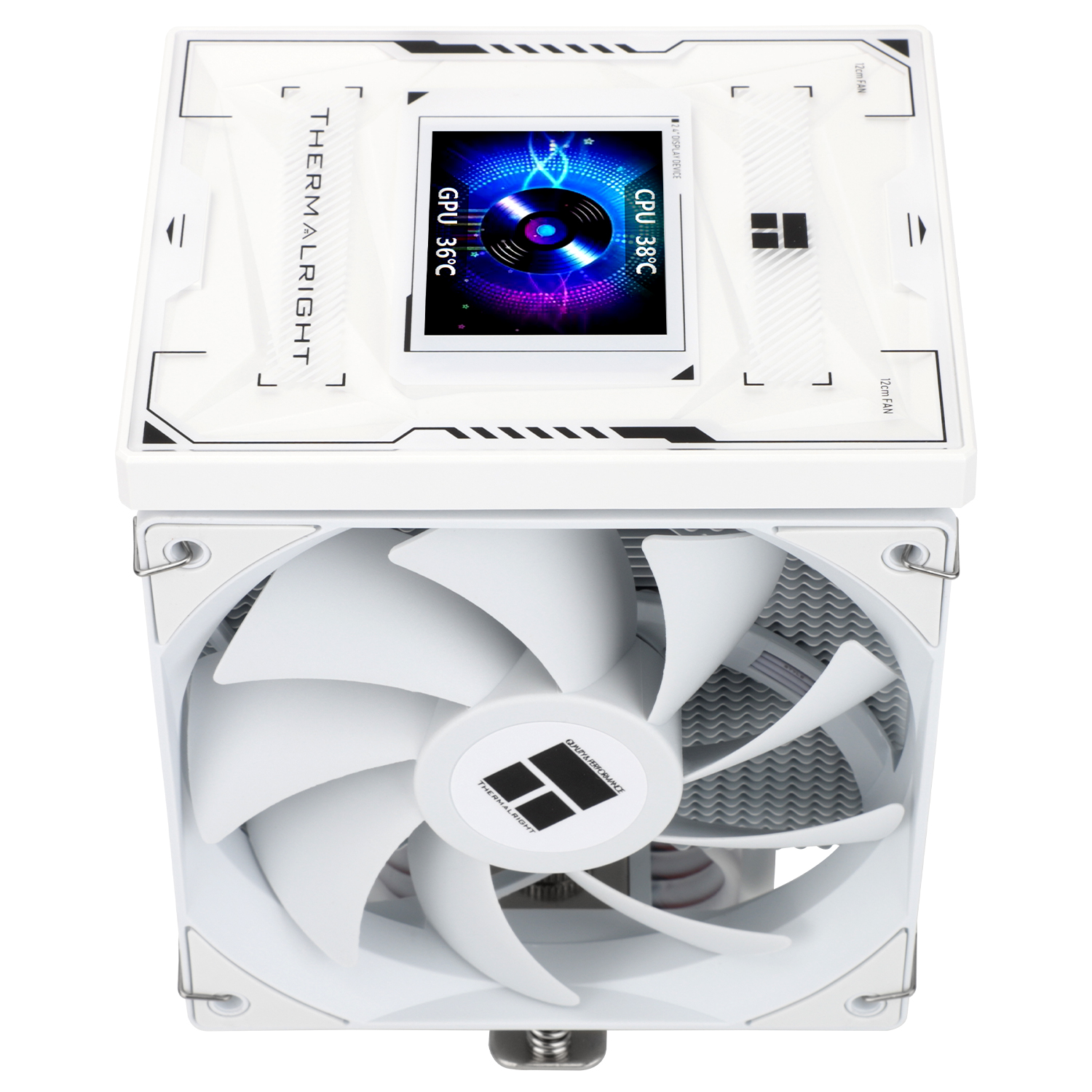 Thermalright Burst Assassin 120 Vision CPU Cooler - White