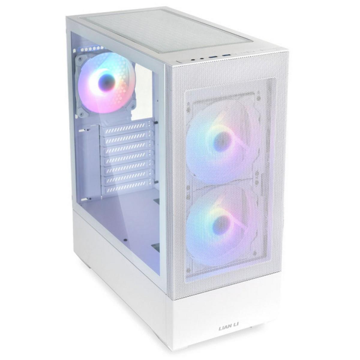 Lian Li LANCOOL 205 MESH C (Black/White) Gaming Case