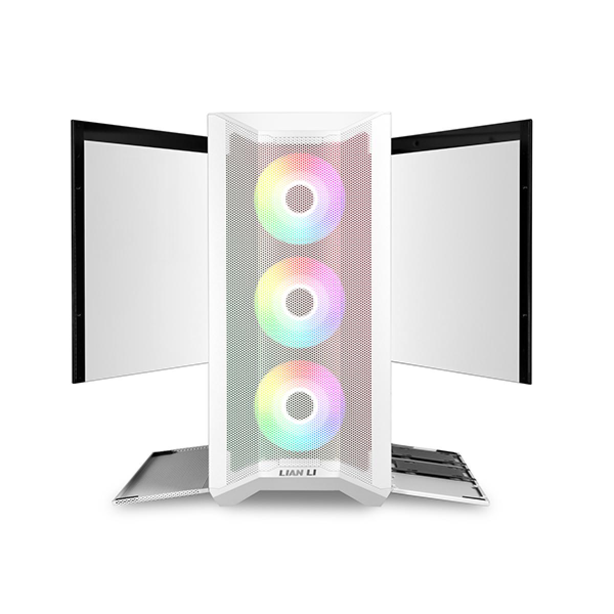 Lian Li LANCOOL 2 MESH C (White) Gaming Case