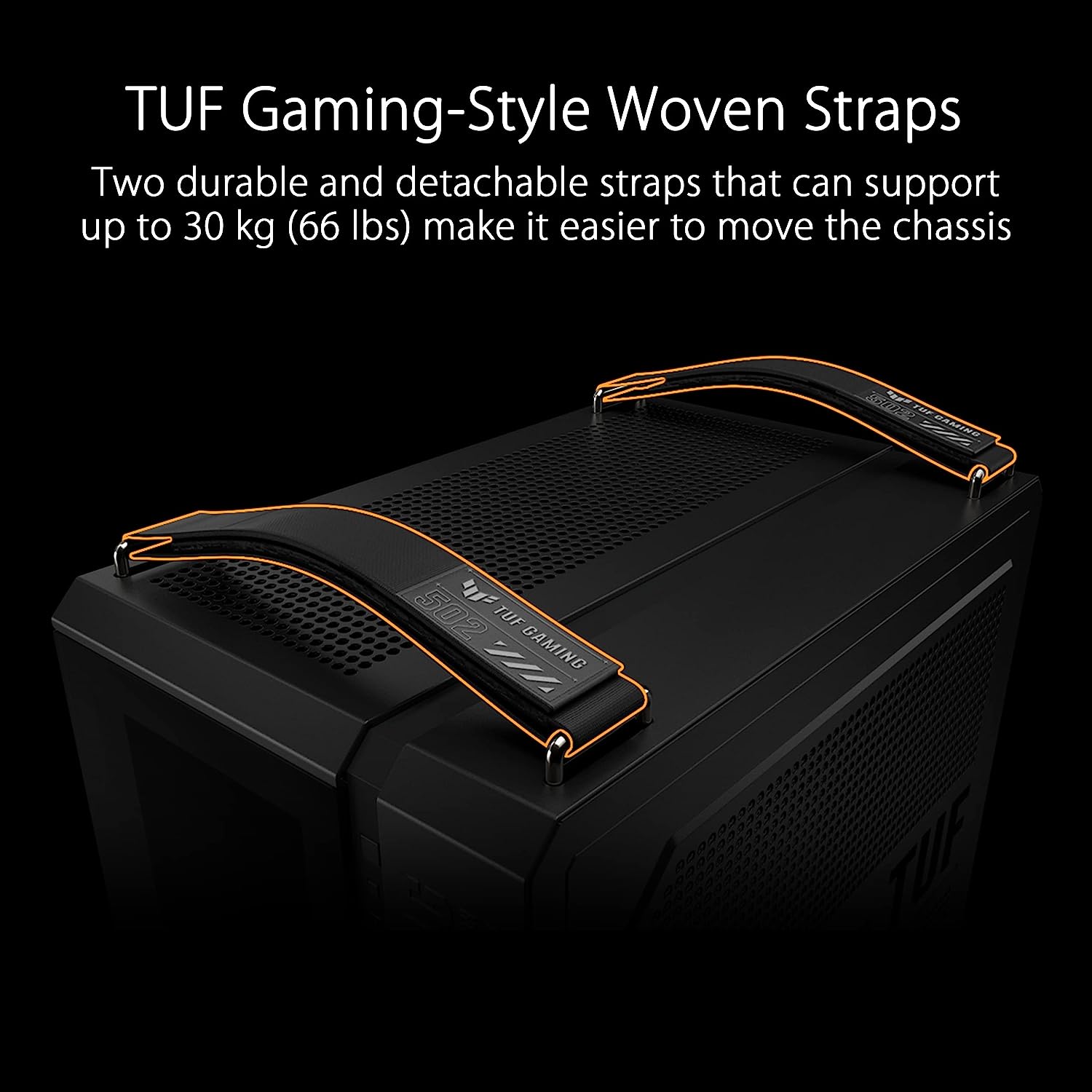 ASUS TUF Gaming GT502 ATX Mid-Tower Front Panel RGB GAMING CASE