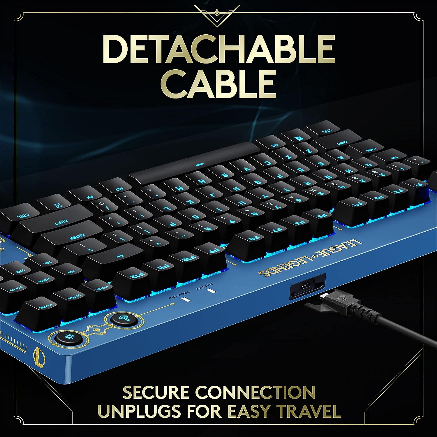 Logitech G PRO Tenkeyless , RGB League of Legends Edition Mechanical Gaming Keyboard