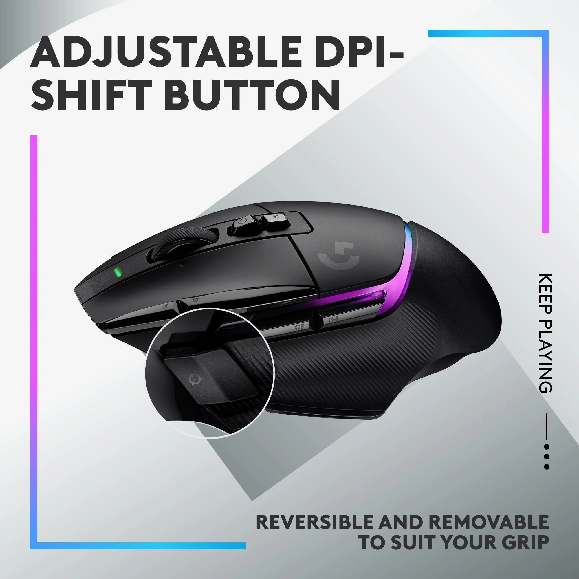 Logitech G502 X Plus Lightspeed Wireless RGB BLACK Gaming Mouse