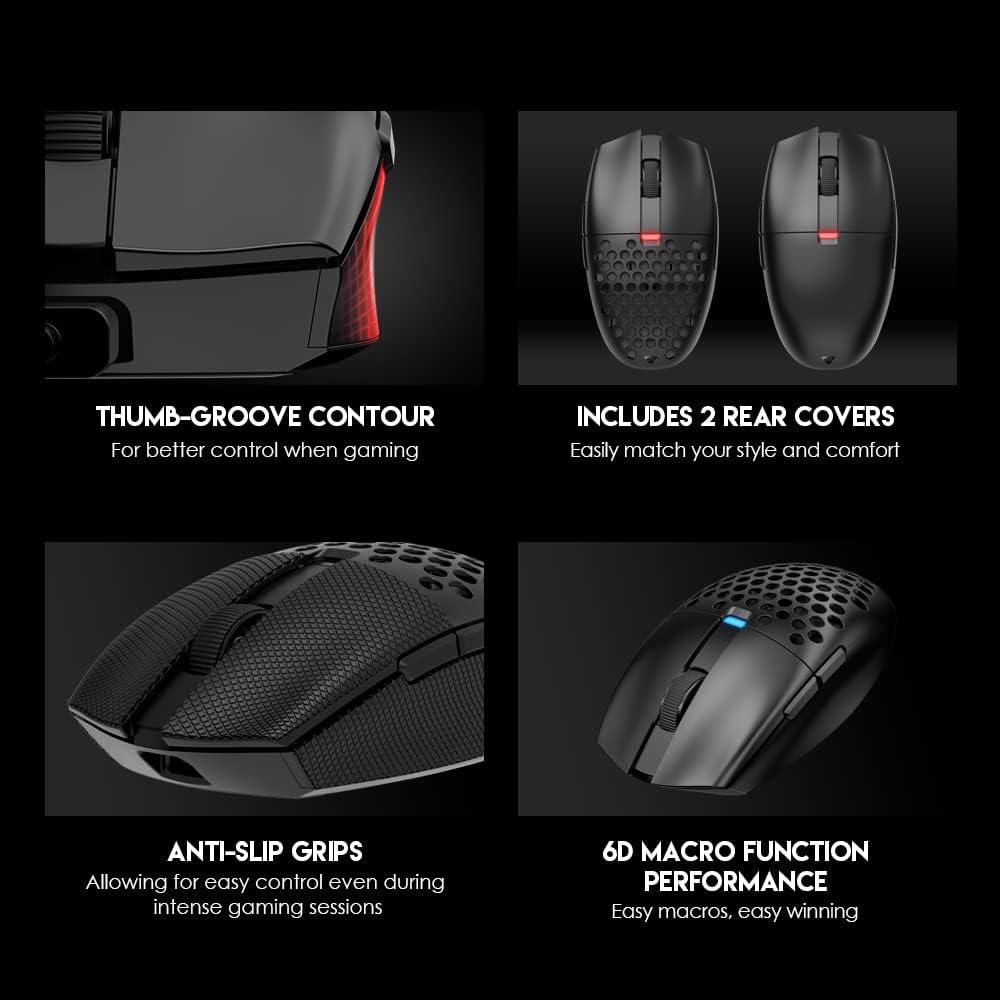 Fantech ARIA XD7E Wireless Gaming Mouse - Black