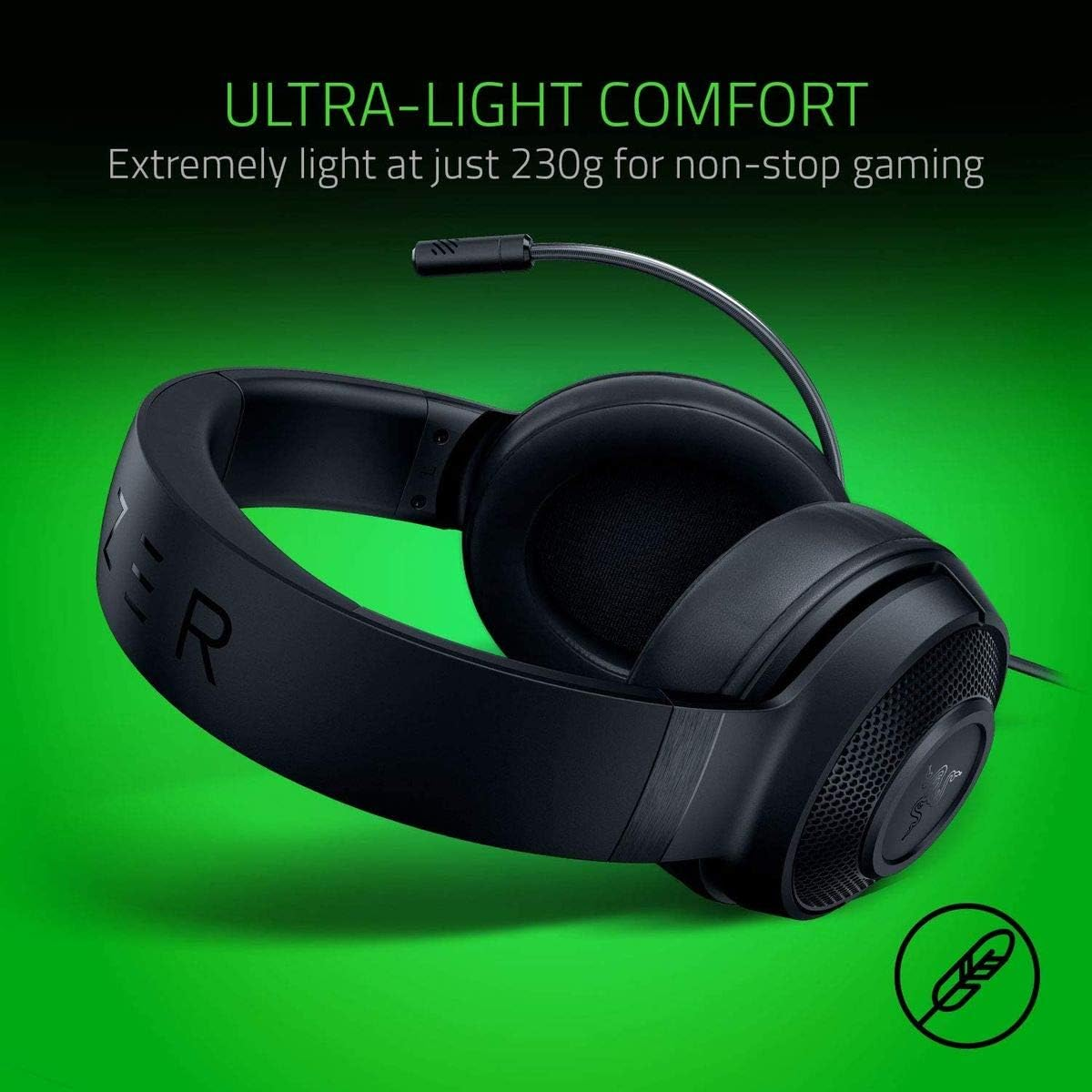 Razer Kraken X Lite Wired Gaming Headset