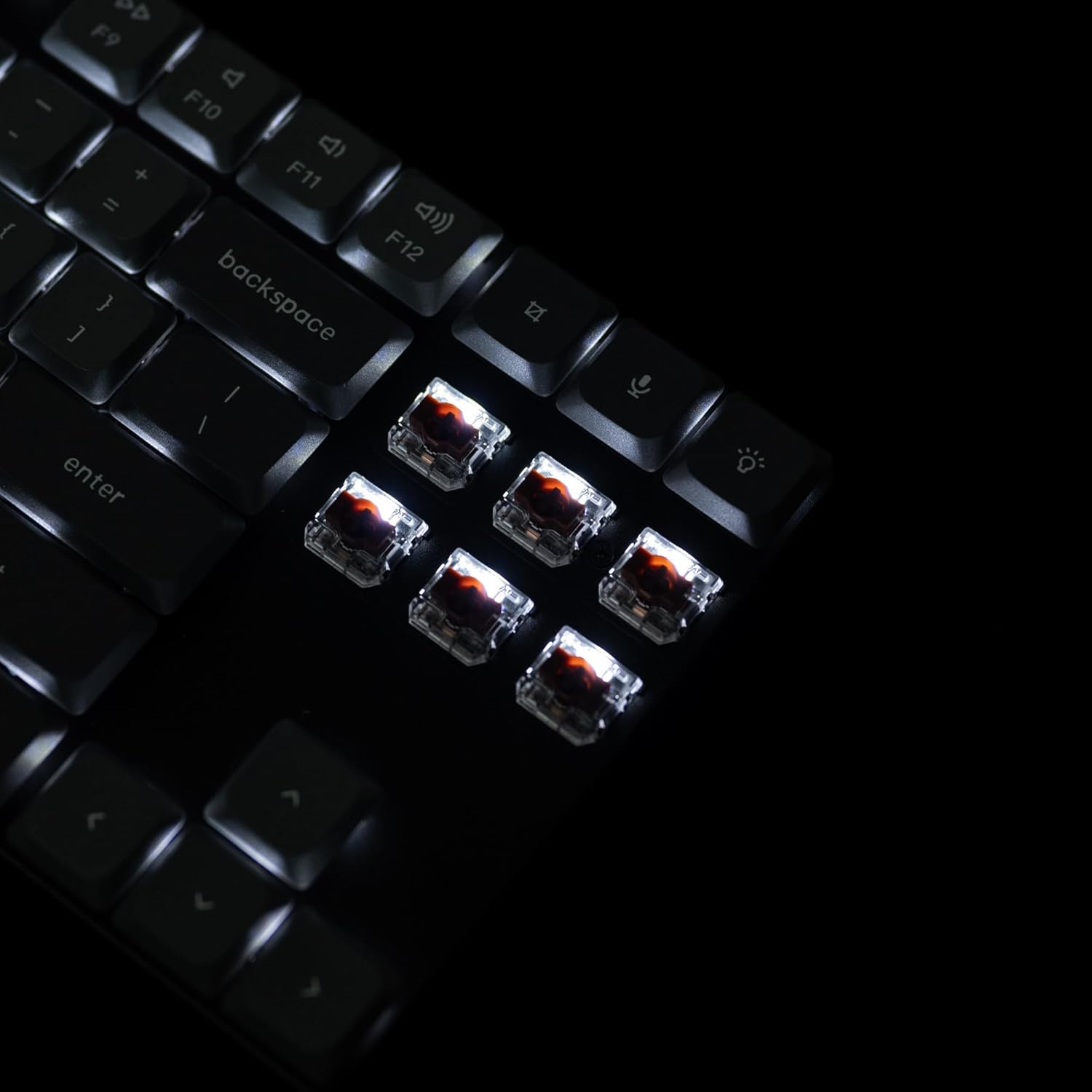 Keychron K1 Max Swappable Gateron RGB Backlight Red Switch Low profile Wireless Keyboard