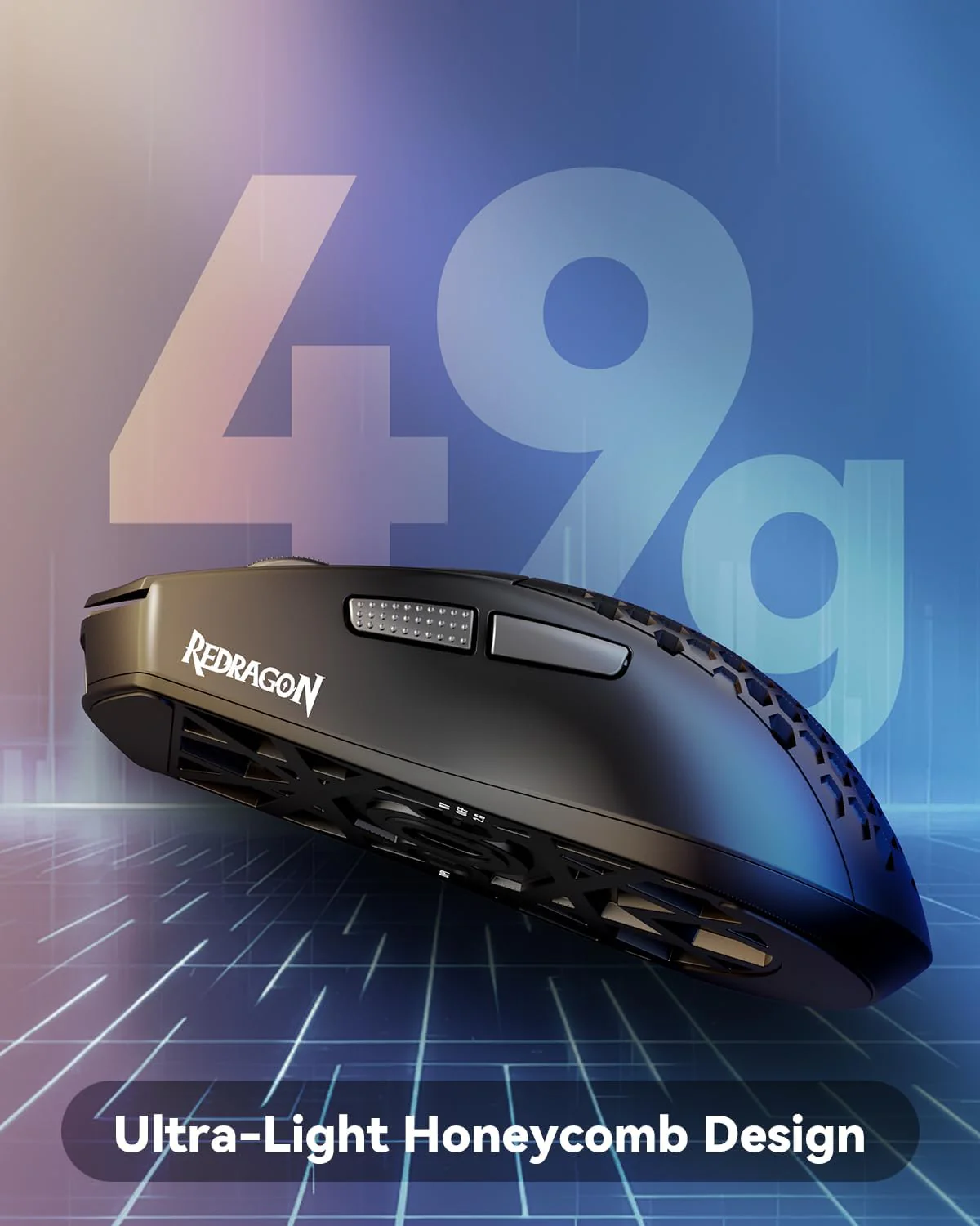 Redragon M725-LIT Astrolabe Lite 3-Modes Light Weight Gaming Mouse
