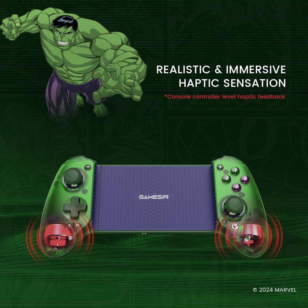 Gamesir G8+ Bluetooth Mobile Gaming Controller Hulk