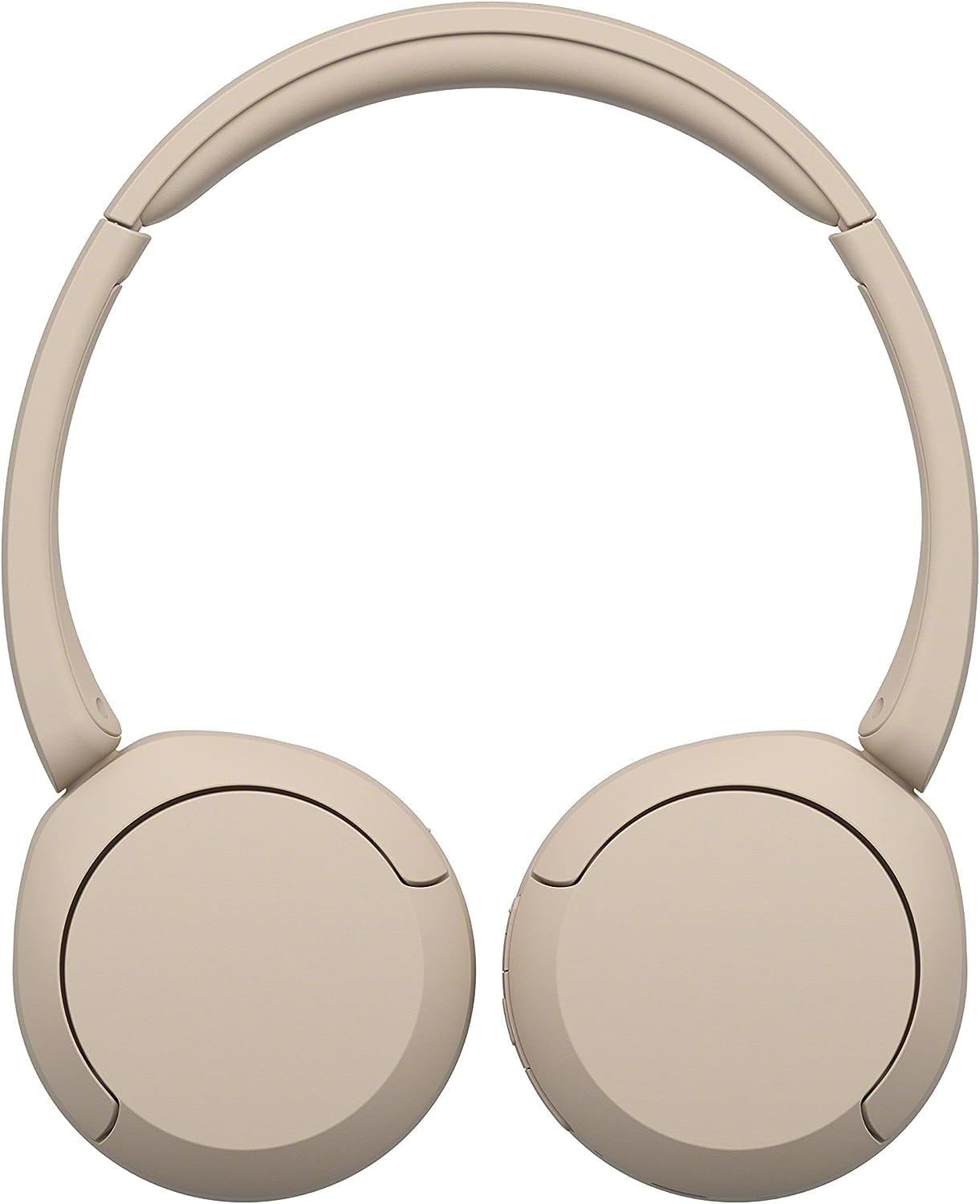 Sony WH-CH520 Wireless On-Ear Headphones - Beige