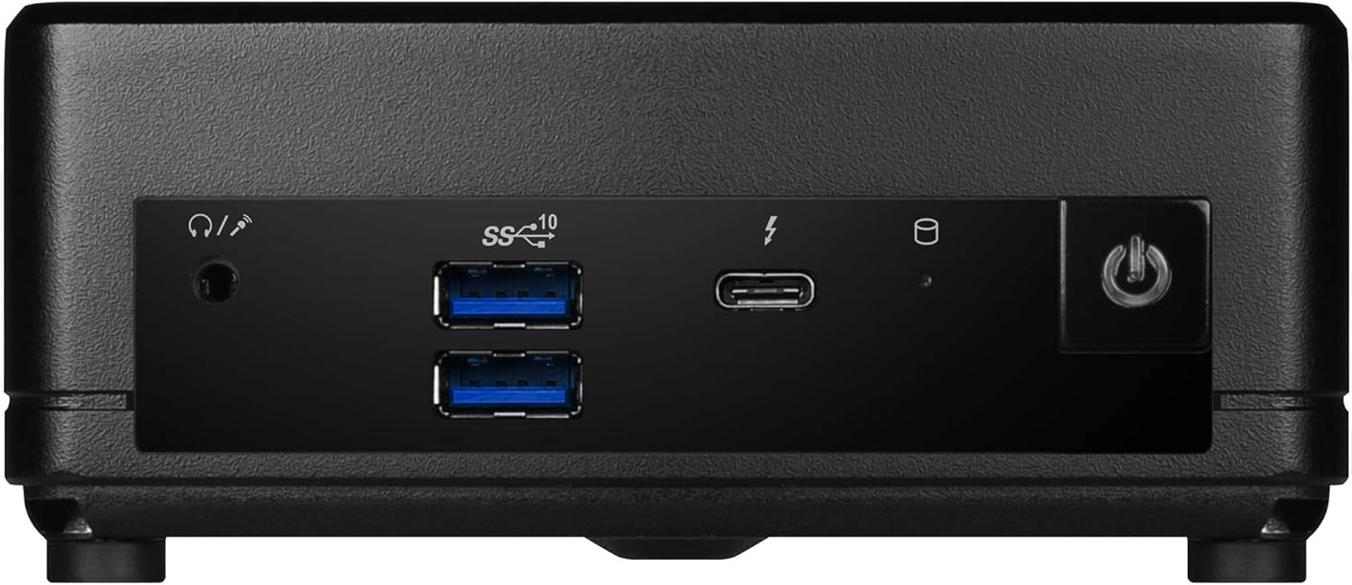 MSI Cubi 5 Mini PC NUC Intel® Core™ i3-1215U Customized Ram up to 64 GB Customized Storage HDD or SSD ThunderBolt 4 (USB Type-C) Ultra 4K HD HDMI Port