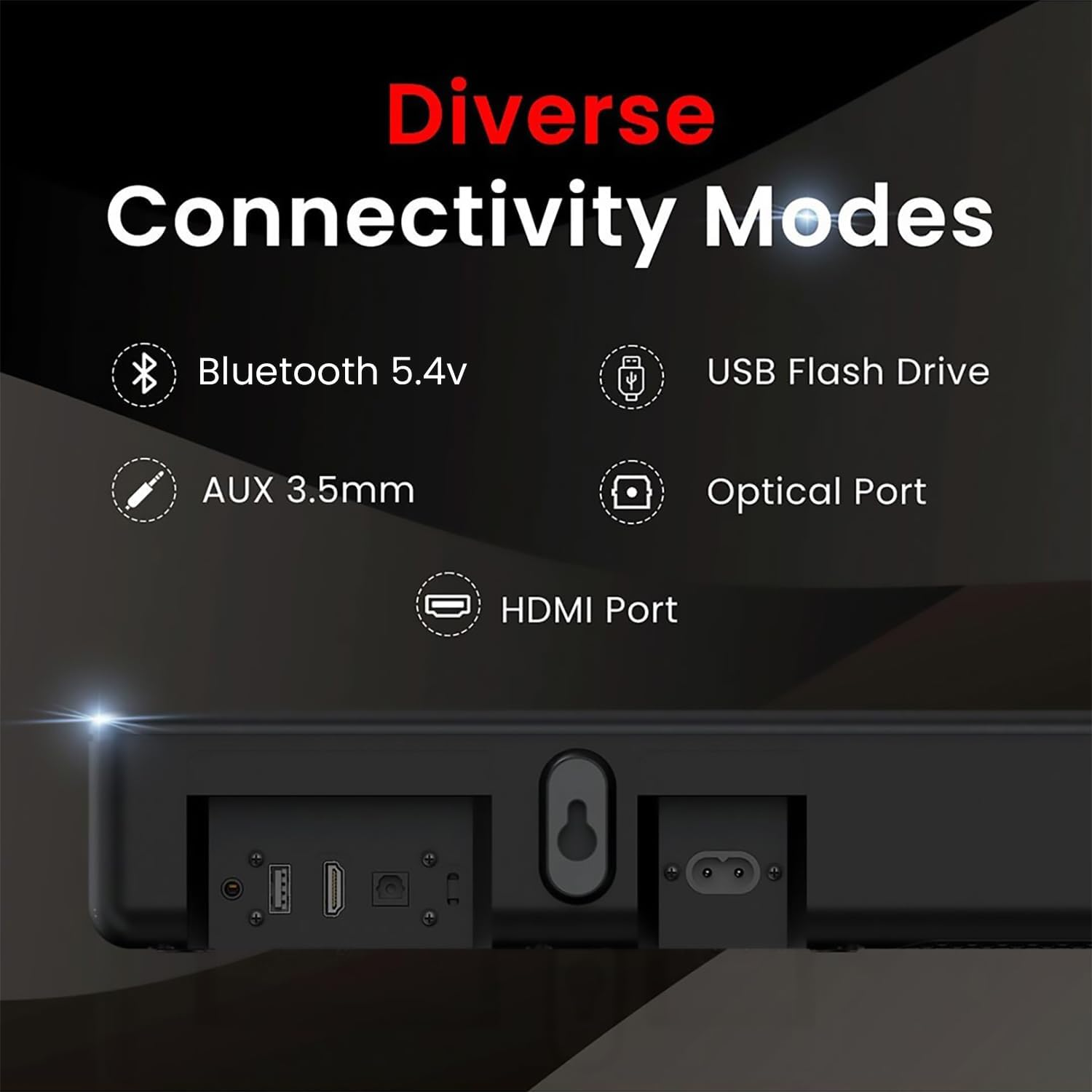 Remax RTS-20 Wireless TV Home Theatre Soundbar 80W