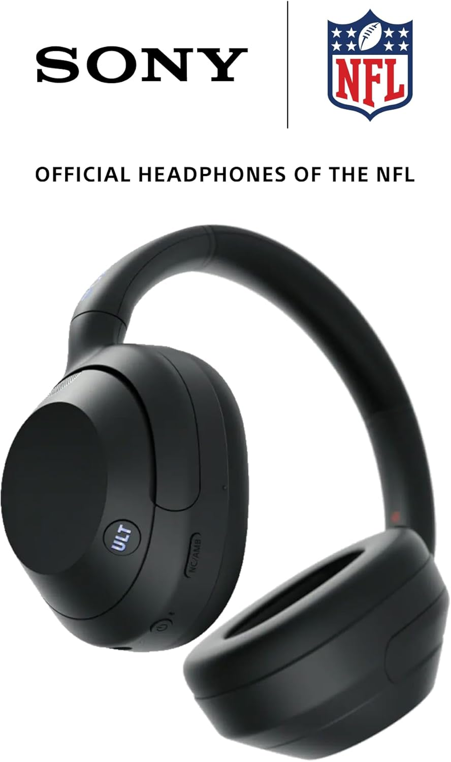 Sony ULT Power Sound Wireless Noise Canceling Headphones Black