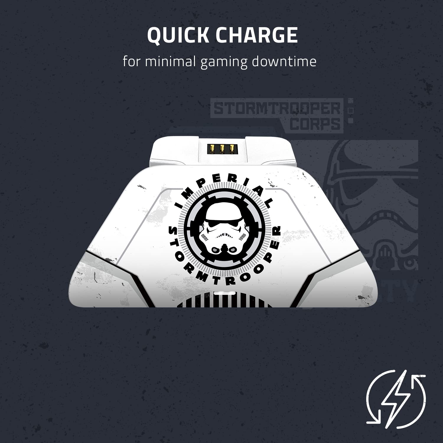 Razer Star Wars Stormtrooper Wireless Controller & Quick Charging Stand for Xbox