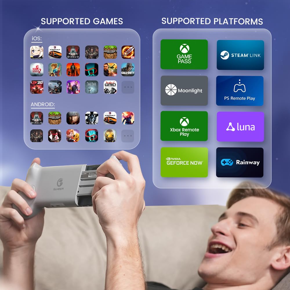 GameSir G8 Galileo Type-C for Android & iPhone Gamepad Mobile Gaming Controller