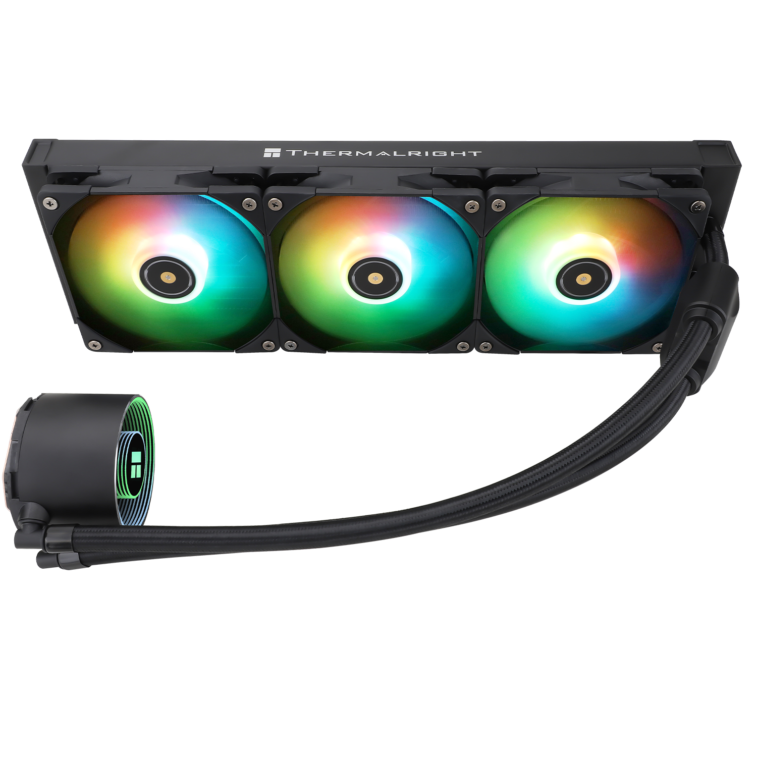 Thermalright Frozen Notte 360 ARGB AIO Liquid Cooler - Black