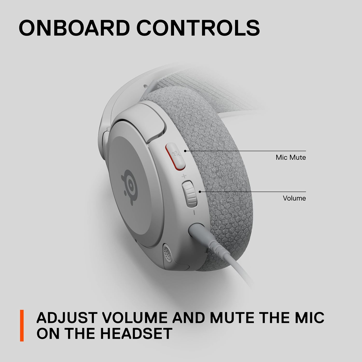 SteelSeries Arctis Nova 1P Multi-System Gaming Headset - White