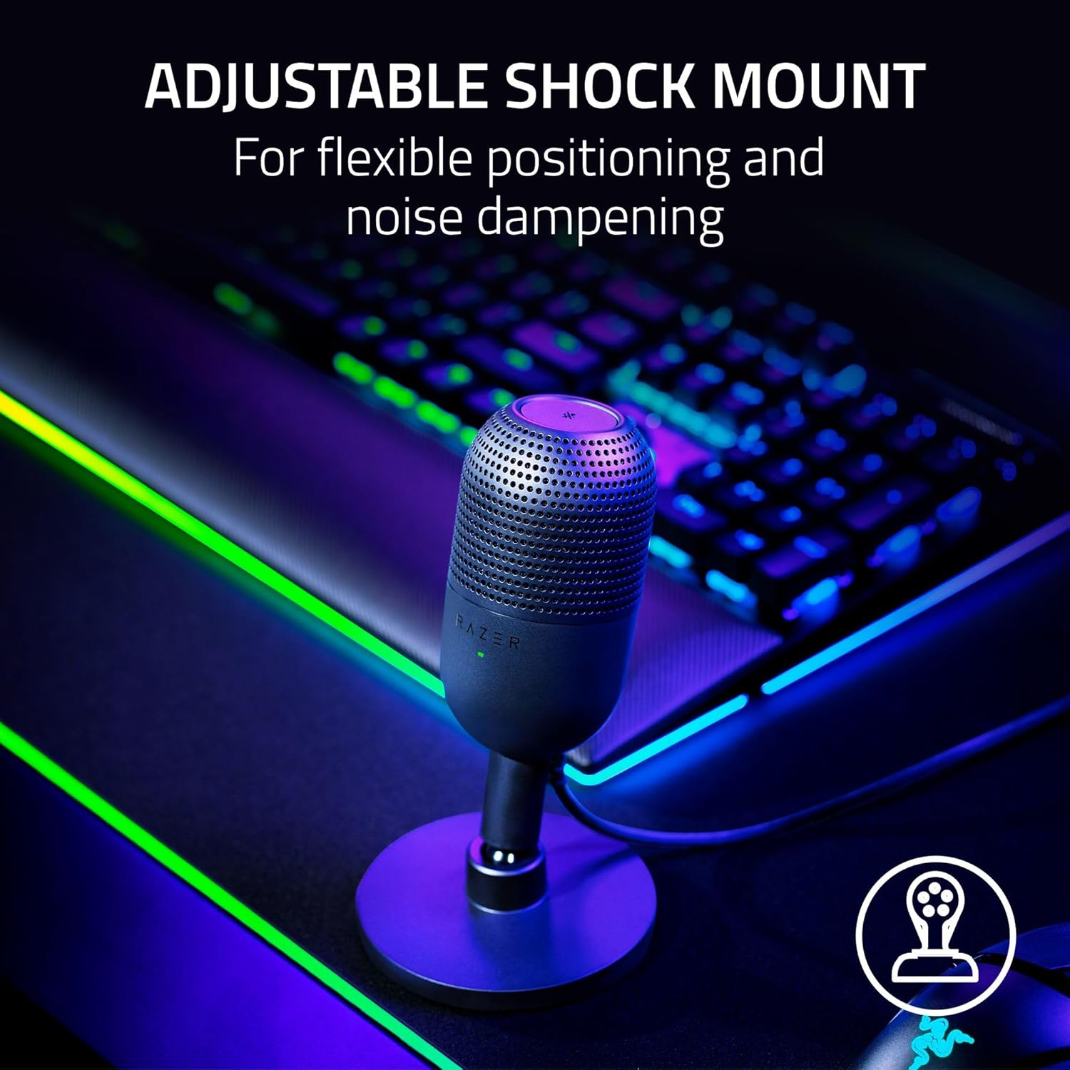 Razer Seiren V3 Mini Condenser Microphone - Black