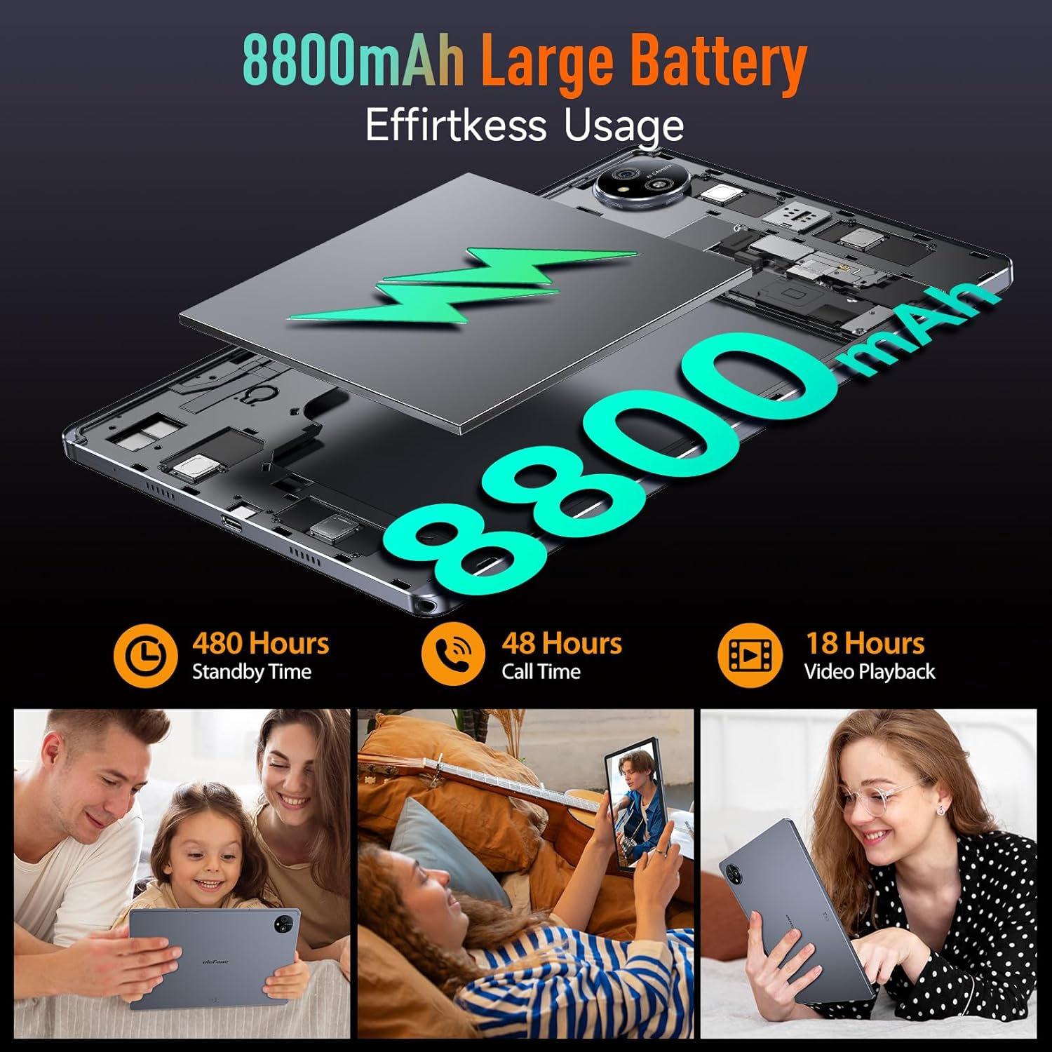 Ulefone Tab A11 Pro 4G Mediatek LTE-TDD & LTE-FDD 256GB