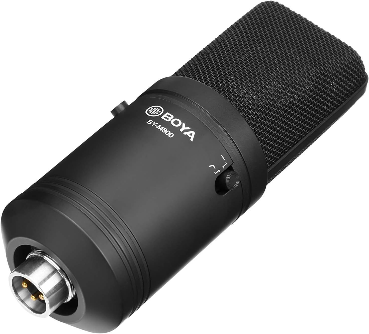 Boya M800 Large Diaphragm Condenser Microphone with Shock Mount & Pop Shield
