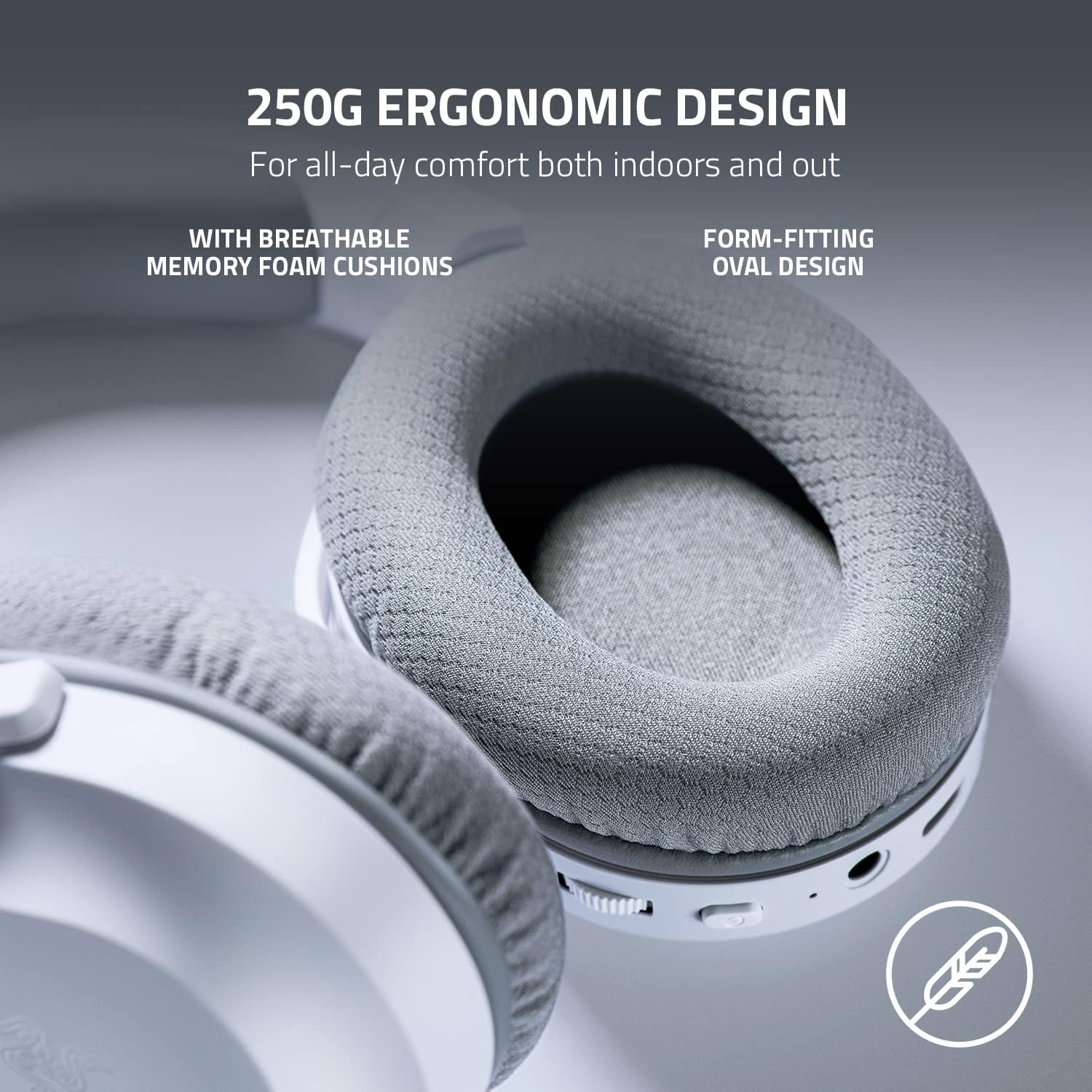 Razer Barracuda X 7.1 Chroma Lightweight RGB Wireless Gaming Headset - White