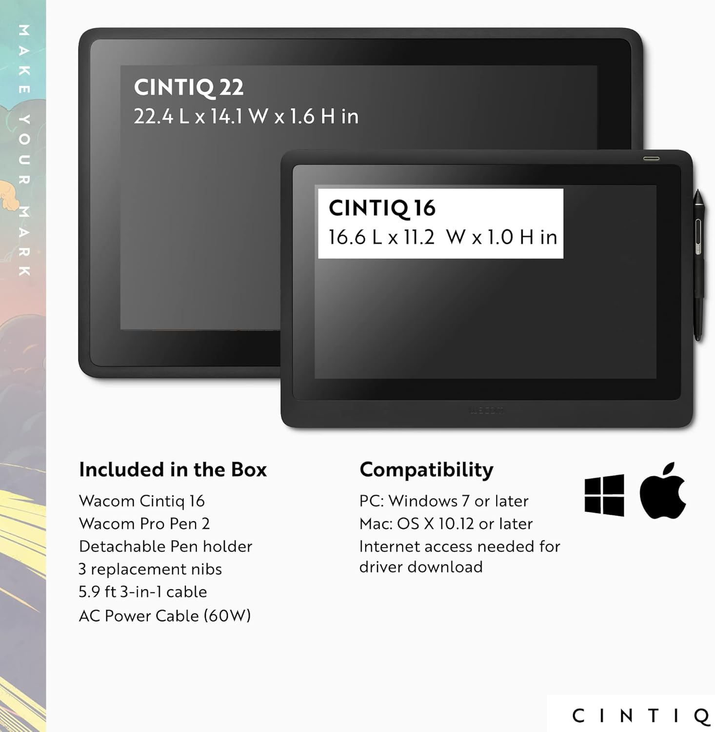 Wacom Cintiq 16 Creative Pen 16