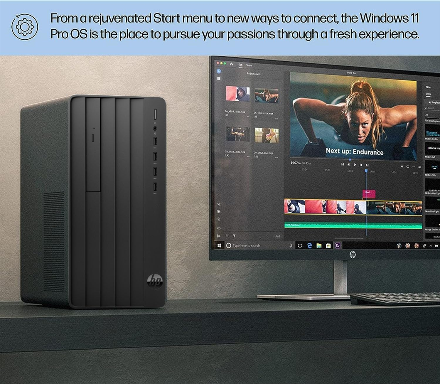 HP Pro 290 G9 NEW 13Gen Intel Core i7 16-Cores Business Tower Wireless & Bluetooth - Black