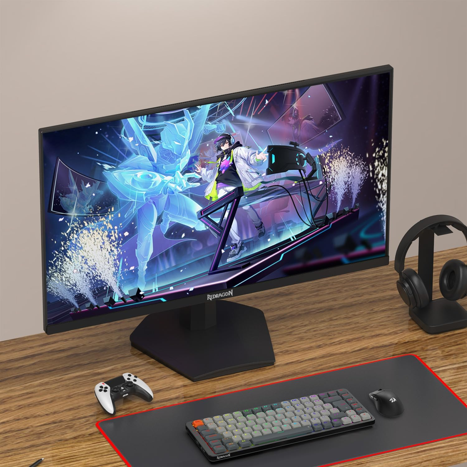 REDRAGON MIRROR-II GM27X5IPS 27 inch 180Hz IPS FHD Gaming Monitor