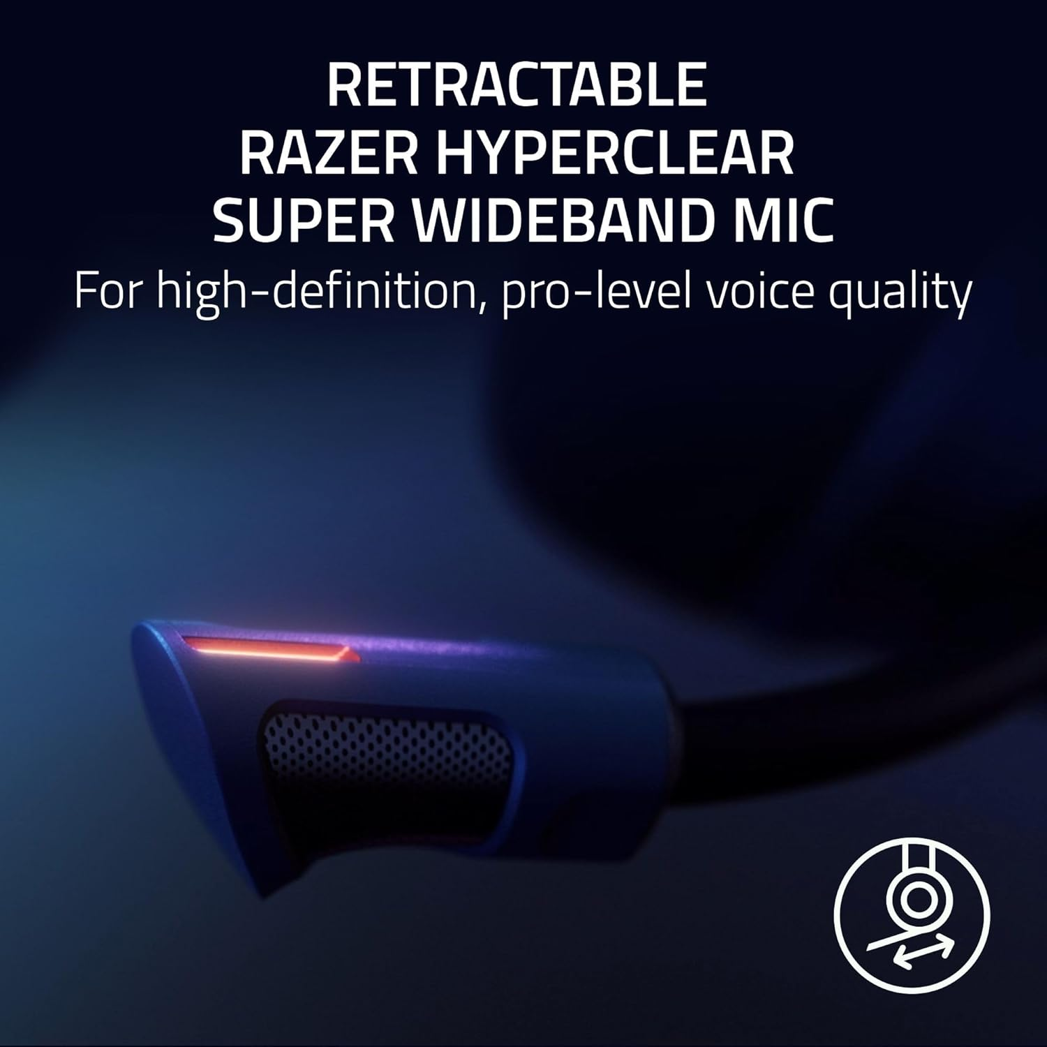 Razer Kraken V4 Pro Wireless Gaming Headset - Black