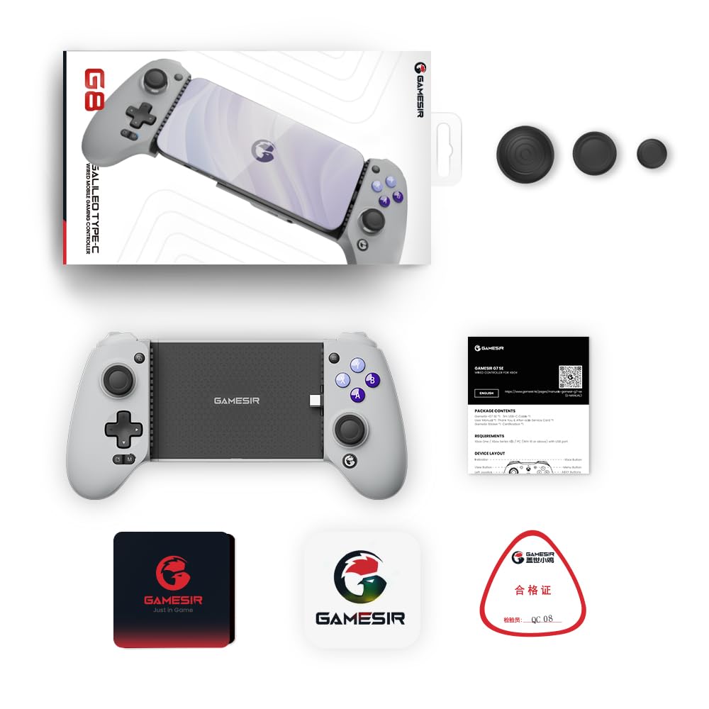 GameSir G8 Galileo Type-C for Android & iPhone Gamepad Mobile Gaming Controller