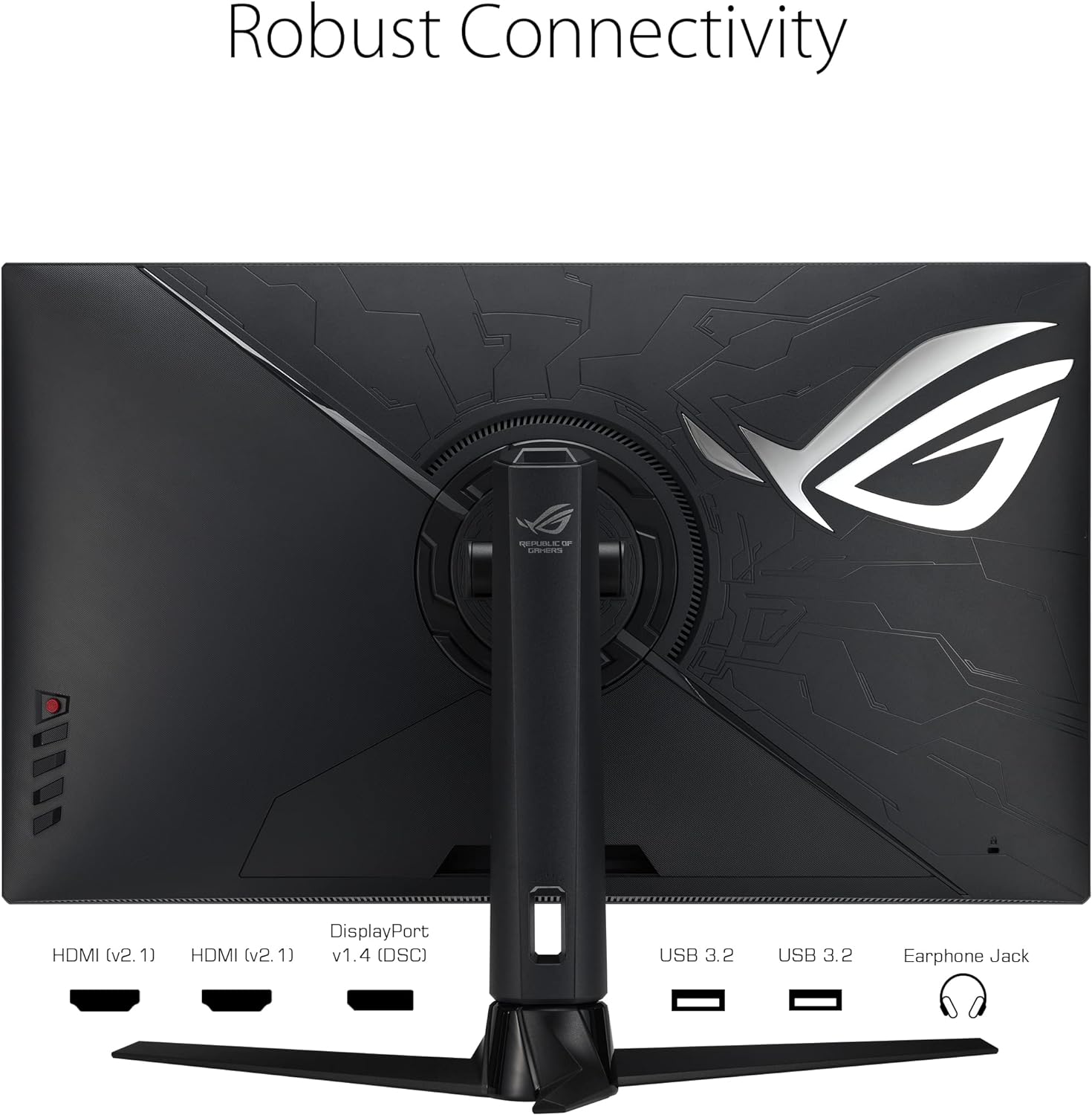 ASUS ROG Strix XG32UQ 32”, 4K ,HDMI 2.1 ,Fast IPS, 160 Hz, 1 ms G-SYNC GAMING MONITOR
