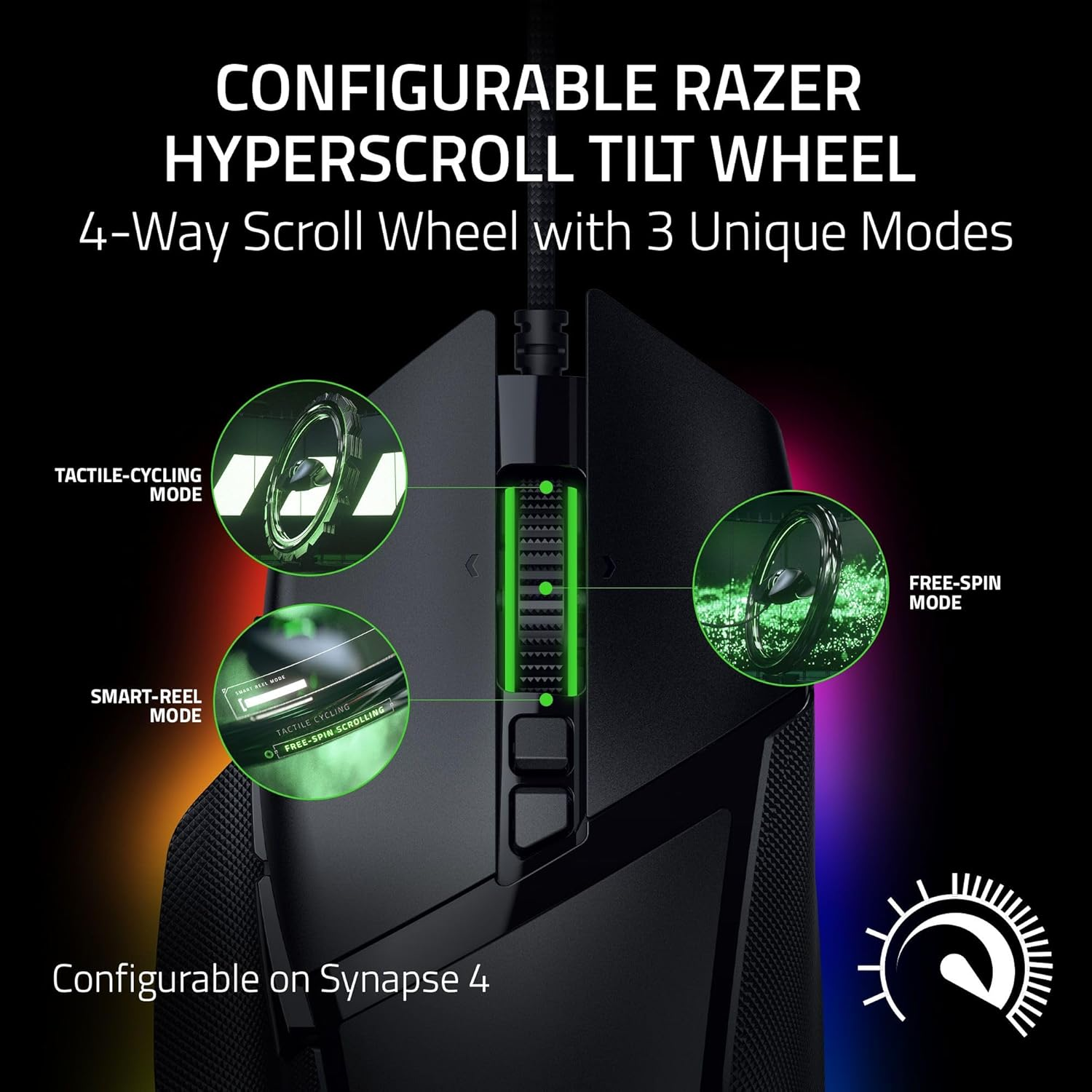 Razer Basilisk V3 35K RGB Wired Gaming Mouse